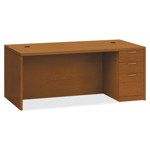 HON Valido Double Pedestal Desk, 72"W - 3-Drawer View Product Image