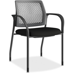 HON Ignition Charcoal ReActiv Back Stacking Chair View Product Image