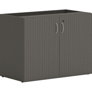 HON Mod Storage Cabinet, 36w x 20d x 29h, Slate Teak View Product Image