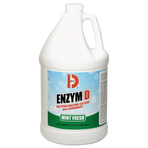 Big D Industries Enzym D Digester Deodorant, Mint, 1 gal, Bottle, 4/Carton View Product Image