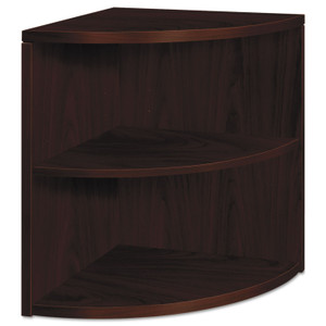 HON 10500 Series Two-Shelf End Cap Bookshelf, 24w x 24d x 29-1/2h, Mahogany View Product Image