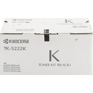 Kyocera TK-5222K Original Toner Cartridge - Black View Product Image