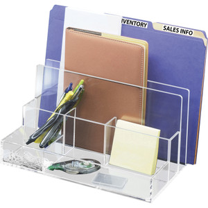 Kantek Acrylic File Sorter Desk Organizer View Product Image