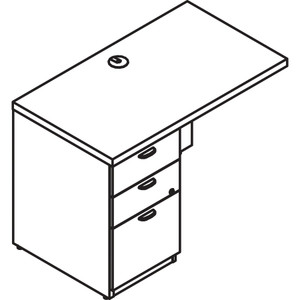 Lacasse Left Executive Return ? Low Profile - 2-Drawer View Product Image