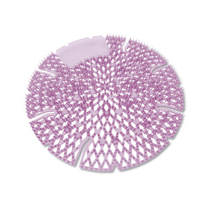 Big D Industries Pearl 3D Urinal Screen, 0.125 oz, Lavender Lace Scent, 10/Box View Product Image