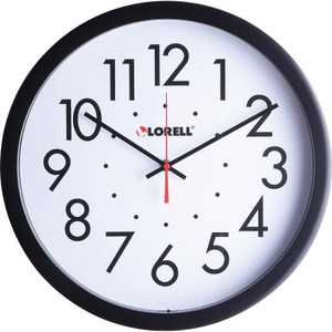 Lorell 14-1/2" Self-Set Wall Clock View Product Image