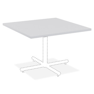 Lorell Hospitality Square Tabletop - Light Gray View Product Image