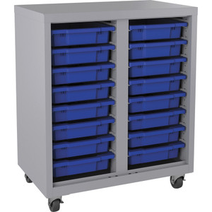 Lorell Pull-out Bins Mobile Storage Tower View Product Image