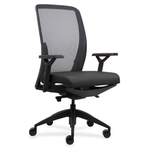 Lorell Executive Mesh Back/Fabric Seat Task Chair View Product Image