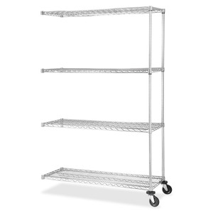 Lorell Industrial Wire Shelving Add-on Unit View Product Image