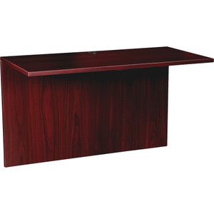 Lorell Prominence 2.0 Mahogany Laminate Bridge View Product Image