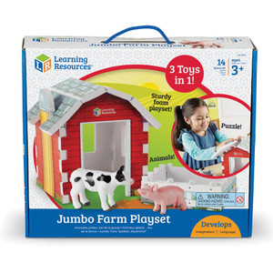 Learning Resources Jumbo Farm Playset View Product Image