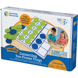 Learning Resources Connecting Ten-Frame Trays View Product Image