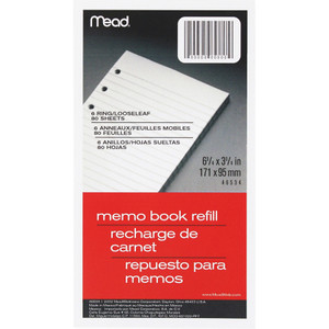Mead Memo Book Refill Pages View Product Image