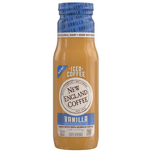 New England Vanilla Iced Coffee Bottle View Product Image