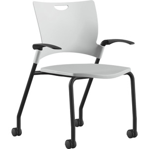 9 to 5 Seating Bella Fixed Arms Mobile Stack Chair View Product Image