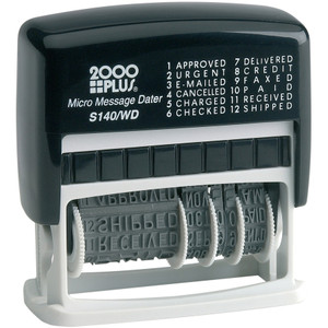 COSCO 2000PLUS Micro Message Dater, Self-Inking View Product Image
