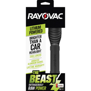 Rayovac The Beast CR123A Lithium Flashlight View Product Image