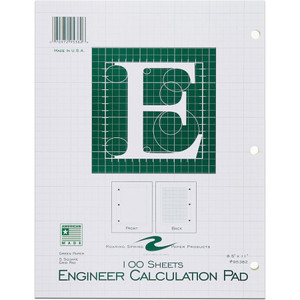 Roaring Spring 5x5 Grid Engineering Pad View Product Image