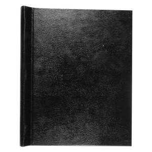 Roaring Spring Thesis Springback Leatherette Binder, 1" Capacity, 11" x 8.5" , Black View Product Image