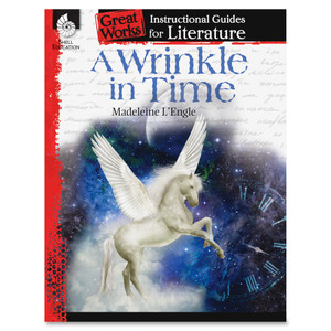 Shell Education Education Wrinkle In Time Guide Book Printed Book by Madeleine L'Engle View Product Image