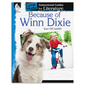 Shell Education Because of Winn Dixie Guide Book Printed Book by Kate DiCamillo View Product Image