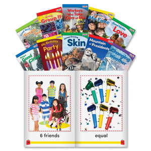 Shell Education Grade K Time for Kids Book Set 3 Printed Book View Product Image