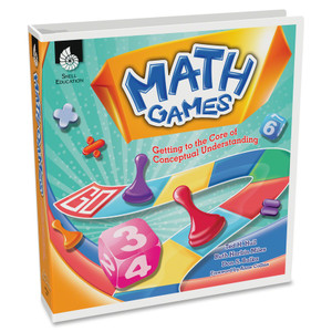 Shell Education Education Grades K-8 Math Games Resource Printed Book by Ted H. Hull, Ruth Harbin Miles, Don S. Balka View Product Image