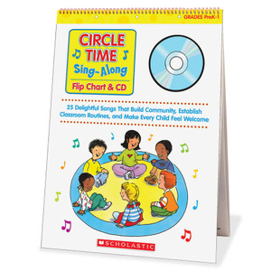Scholastic Res. Circle Time Sing-Along Flip Chart Printed/Electronic Book by Paul Strausman View Product Image