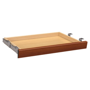 HON Laminate Angled Center Drawer, 26w x 15.38d x 2.5h, Cognac View Product Image