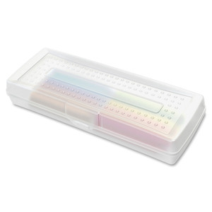 Sparco Clear Mini Pencil Box View Product Image