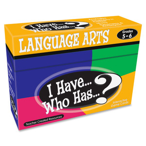 Teacher Created Resources 5&6 I Have Language Arts Game View Product Image