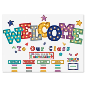 Teacher Created Resources Marquee Welcome Decorative Set View Product Image