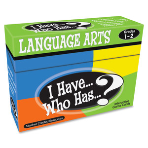 Teacher Created Resources Grade 1-2 I Have Language Arts Game View Product Image