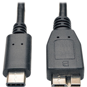 Tripp Lite 3ft USB 3.1 Gen 2 USB-C to Micro-B Cable M/M 10 Gbps Fast Charge View Product Image