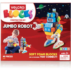 VELCRO&reg; Soft Blocks Robot Construction Set View Product Image