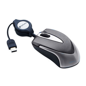 USB-C&trade; Mini Optical Travel Mouse - Black View Product Image