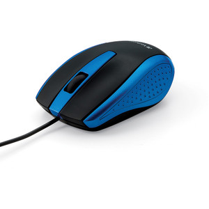 Verbatim Corded Notebook Optical Mouse - Blue View Product Image