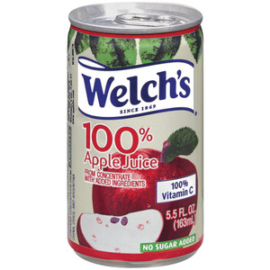 Welch's 100% Apple Juice Cans View Product Image
