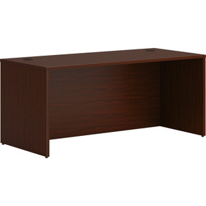 HON Mod Desk Shell, 66" x 30" x 29", Traditional Mahogany View Product Image