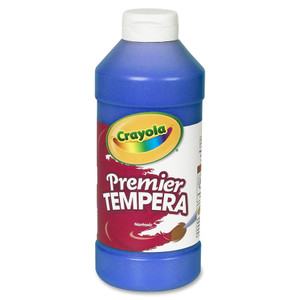 Crayola Premier Tempera Paint, Blue, 16 oz View Product Image