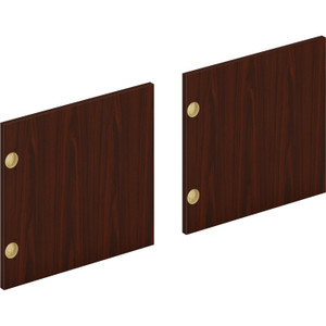 HON Mod Laminate Doors for 66"W Mod Desk Hutch, 16.37 x 14.83, Traditional Mahogany, 2/Carton View Product Image