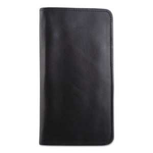 STEBCO Passport/Document Holder, Black, Leather, 4 3/4 x 9 View Product Image