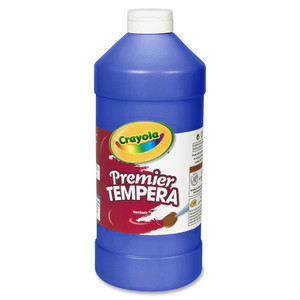 Crayola Premier Tempera Paint, Blue, 32 oz View Product Image