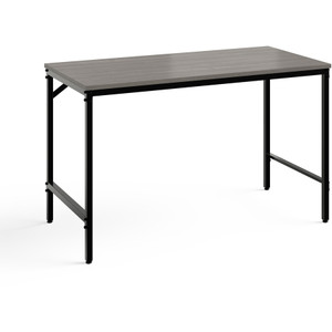Safco Simple Work Desk, 45.5" x 23.5" x 29.5", Walnut View Product Image