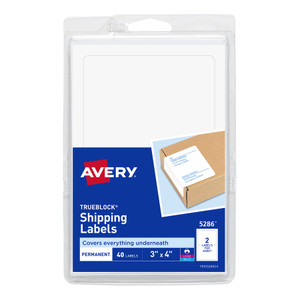 Avery&reg; TrueBlock Permanent Shipping Labels View Product Image