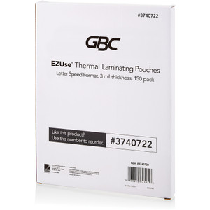 GBC Fusion EZUse Laminating Pouches View Product Image