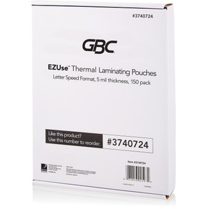 GBC EZUse Thermal Laminating Pouches View Product Image