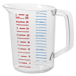 Rubbermaid Commercial Bouncer 1 Quart Measuring Cup View Product Image