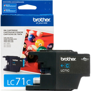 Brother LC71C Innobella Ink, 300 Page-Yield, Cyan View Product Image